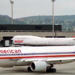 The selfie you should never take on an American Airlines aeroplane wing