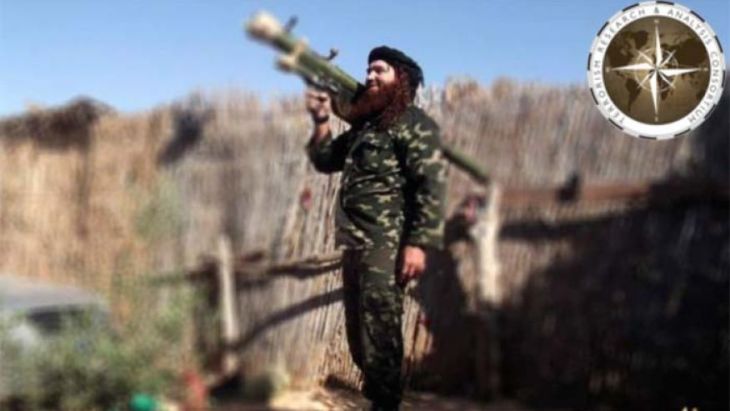 ISIS in the Sinai Peninsula has boasted of its weaponry, including the above photo showing a fighter with a Man Portable Air Defense System. But US authorities have ruled out the possibility a missile strike brought down the Russian airliner. (TRAC)