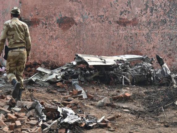 Sources at the IGI airport said the aircraft overshot the runway while taking off for Ranchi.