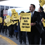 Airport workers plan disruptions in nine U.S. cities on MLK Day