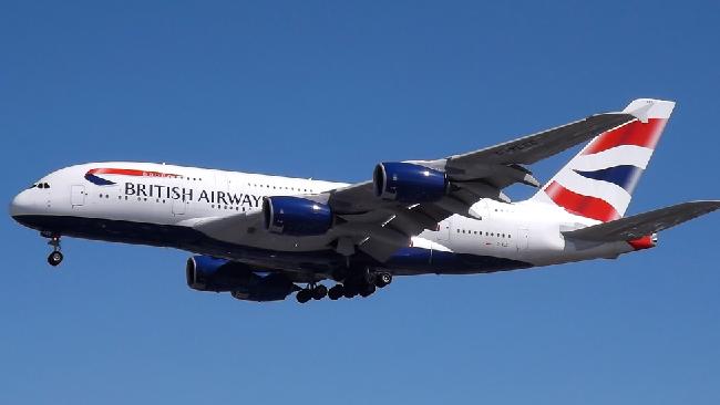 The young man fell from the undercarriage of the British Airways jet as it was making its descent into Heathrow Airport in London. Picture: Mark Harkin