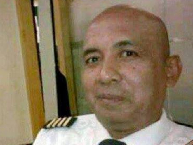 Captain Zaharie Ahmad Shah from MH370.